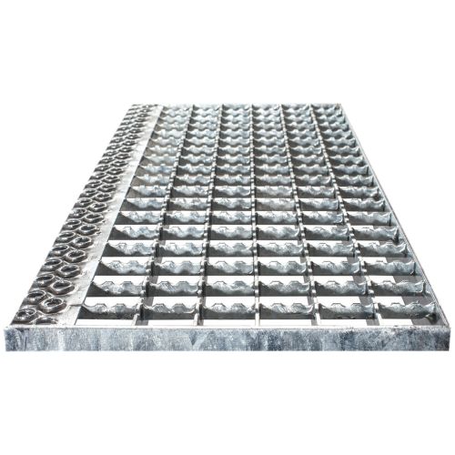 Euroline Stufenbelag Stahl-Gitterrost für 800mm Stufenbreite