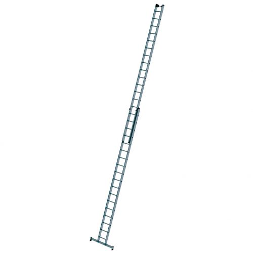 MUNK Schiebeleiter mit Traverse 2x18 Sprossen