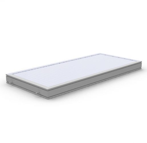 MUNK Plattform für Laufsteganlage Aluminium geriffelt Plattformlänge 1260mm