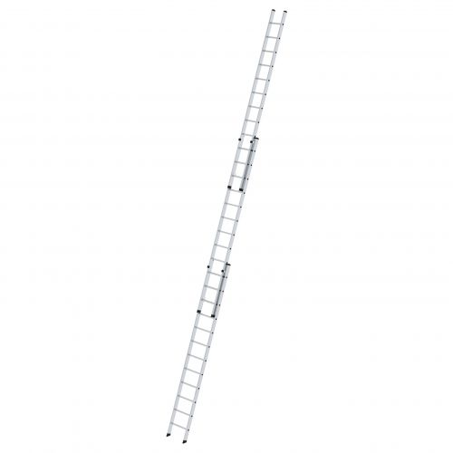 MUNK Aluminium-Schiebeleiter 3-teilig ohne Traverse 3x12 Sprossen