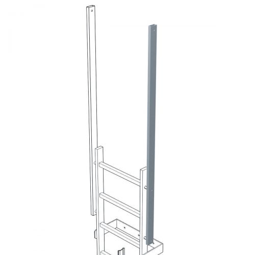 Zarges Ausstiegsholm gerade 60x25mm