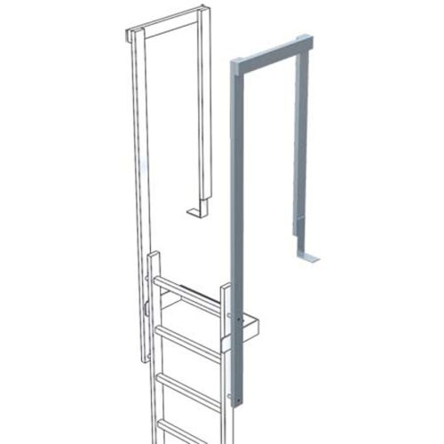 Zarges Ausstiegsgeländer 60x25mm