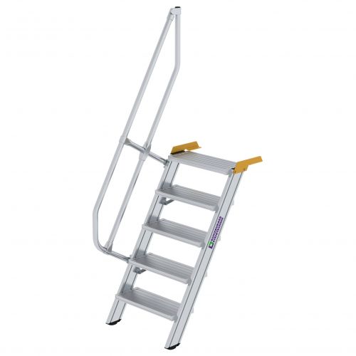 MUNK Treppe 60°  inkl. einen Handlauf, 600mm Stufenbreite, 5 Stufen