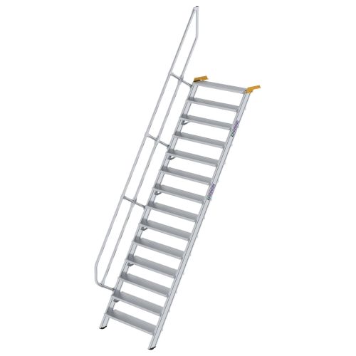 MUNK Treppe 60°  inkl. einen Handlauf, 1000mm Stufenbreite, 14 Stufen