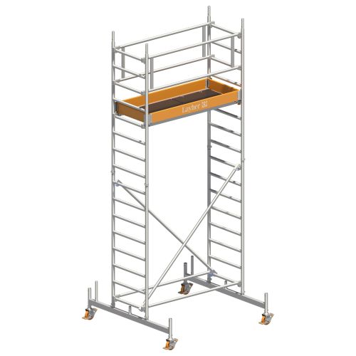 Layher Rollgerüst Uni Leicht Standard-Aufbau  5,26m AH (DIN EN 1004:2004)