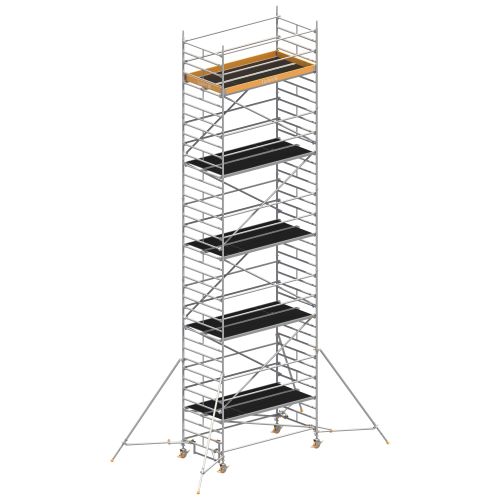 Layher Rollgerüst Uni Breit P2 mit Gerüststützenlänge 2,60m, 11,20m AH