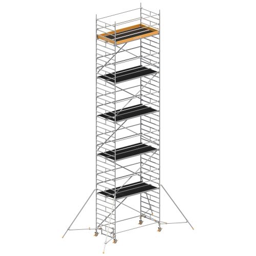 Layher Rollgerüst Uni Breit P2 mit Gerüststützenlänge 2,60m, 12,20m AH
