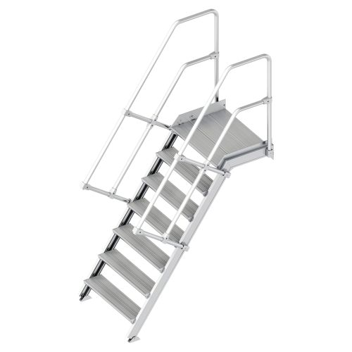 Layher 112 Treppe mit Plattform 60° 800mm 7 Stufen