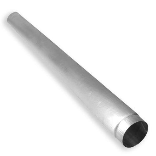 Alu-Schneefangbalken Ø140x2mm mit Steckverbindung 1,5-2m lang