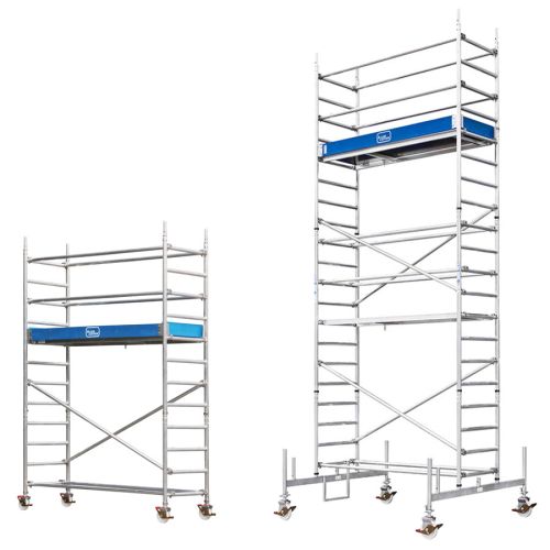 Iller Fahrgerüst 2,20x0,75m und 150mm Rollen nicht spindelbar 4,10m AH