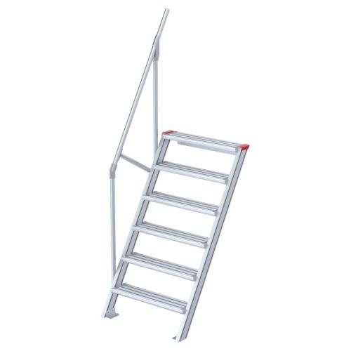 Euroline 510 Treppe 60° 600mm Stufenbreite 6 Stufen