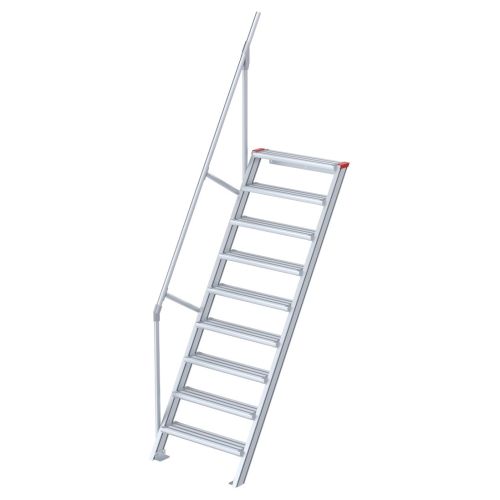 Euroline 510 Treppe 60° 600mm Stufenbreite 9 Stufen