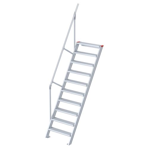 Euroline 510 Treppe 60° 800mm Stufenbreite 10 Stufen