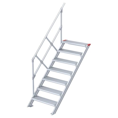 Euroline 510 Treppe 45° 600mm Stufenbreite 7 Stufen