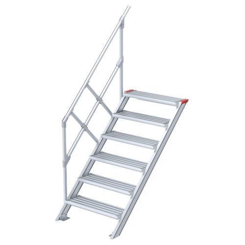 Euroline 510 Treppe 45° 1000mm Stufenbreite 6 Stufen