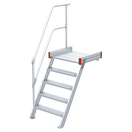 Euroline 511 Podesttreppe 60° 600mm Stufenbreite 5 Stufen