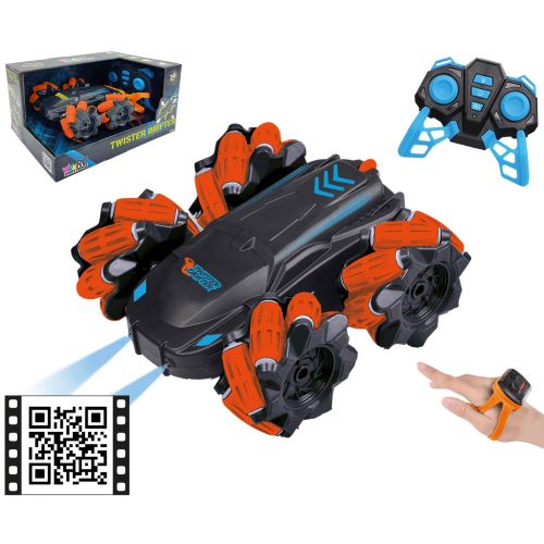 RC ferngesteuertes Fahrzeug Twister Drifter rot