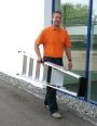MUNK Stehleiter mit clip-step R13 5 Stufen-small