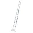 MUNK Mehrzweckleiter mit Nivello® Traverse 3x7 Sprossen-small