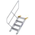 MUNK Treppe 45°  inkl. einen Handlauf, 600mm Stufenbreite, 4 Stufen-small
