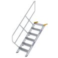 MUNK Treppe 45°  inkl. einen Handlauf, 600mm Stufenbreite, 6 Stufen-small
