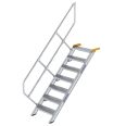 MUNK Treppe 45°  inkl. einen Handlauf, 600mm Stufenbreite, 7 Stufen-small