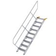 MUNK Treppe 45°  inkl. einen Handlauf, 600mm Stufenbreite, 9 Stufen-small