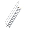 MUNK Treppe 45°  inkl. einen Handlauf, 600mm Stufenbreite, 13 Stufen-small