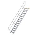 MUNK Treppe 45°  inkl. einen Handlauf, 600mm Stufenbreite, 15 Stufen-small