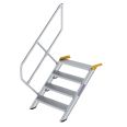 MUNK Treppe 45°  inkl. einen Handlauf, 800mm Stufenbreite, 4 Stufen-small