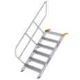 MUNK Treppe 45°  inkl. einen Handlauf, 800mm Stufenbreite, 6 Stufen-small