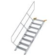 MUNK Treppe 45°  inkl. einen Handlauf, 800mm Stufenbreite, 8 Stufen-small