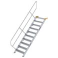 MUNK Treppe 45°  inkl. einen Handlauf, 800mm Stufenbreite, 10 Stufen-small