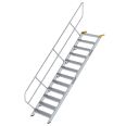 MUNK Treppe 45°  inkl. einen Handlauf, 800mm Stufenbreite, 12 Stufen-small