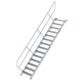 MUNK Treppe 45°  inkl. einen Handlauf, 800mm Stufenbreite, 14 Stufen-small