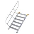 MUNK Treppe 45°  inkl. einen Handlauf, 1000mm Stufenbreite, 6 Stufen-small