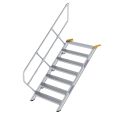 MUNK Treppe 45°  inkl. einen Handlauf, 1000mm Stufenbreite, 7 Stufen-small