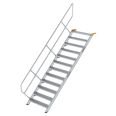 MUNK Treppe 45°  inkl. einen Handlauf, 1000mm Stufenbreite, 12 Stufen-small