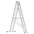 Euroline Premium 307 Mehrzweckleiter 3x14 Sprossen-small