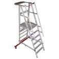 Euroline Premium 32777 Podestleiter fahrbar 6 Stufen Euroline Premium 32777 Podestleiter fahrbar 6 Stufen-small