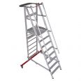 Euroline Premium 32777 Podestleiter fahrbar 8 Stufen Euroline Premium 32777 Podestleiter fahrbar 8 Stufen-small