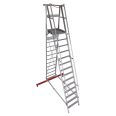 Euroline Premium 32777 Podestleiter fahrbar 14 Stufen Euroline Premium 32777 Podestleiter fahrbar 14 Stufen-small