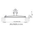 Zarges Brunnenabdeckung in eckiger Form aus Edelstahl ohne Isolierung 1000 mm x 1000 mm Zarges Brunnenabdeckung in eckiger Form aus Edelstahl ohne Isolierung 1000 mm x 1000 mm-small
