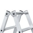 Zarges gebördelte Doppelstufenleiter Nova B 2x3 Stufen-small