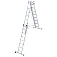 MUNK Stehleiter mit nivello-Traverse 4x8 Sprossen-small