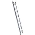 MUNK Aluminium-Schiebeleiter 2-teilig ohne Traverse 2x12 Sprossen-small