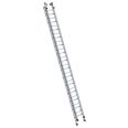 MUNK Aluminium-Schiebeleiter 2-teilig ohne Traverse 2x14 Sprossen-small