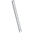 MUNK Aluminium-Schiebeleiter 2-teilig ohne Traverse 2x16 Sprossen-small