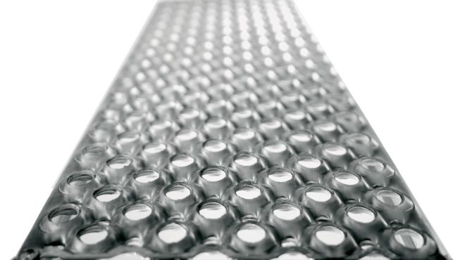 MUNK Treppenstufe Alu-Lochblech 800mm Stufenbreite, 200mm Stufentiefe