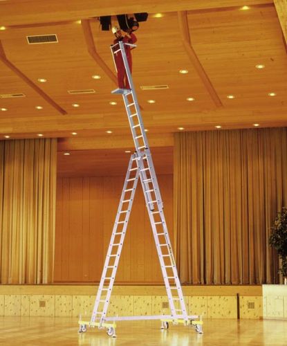 Zarges Montageleiter 10,10m AH